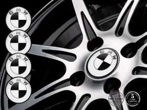 BMW Domed Sticker Logo Label Gravitational Thrust